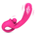 Nuevo Juguete Vibrador de Doble Motor de 10 Velocidades con Lengüeta para Mujeres