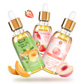 3 PCS Natural Yoni Oil for Women - Yoni Care Oil -Feminine Oil Vaginal Moisturizer - Reduces Odor Restores pH Balance Helps with Vaginal Itch Herbal Yoni Blend with Strawberry Peach Hami Melon